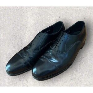 Florsheim Men's Edgar Cap Toe Oxford Size 11.5 European Size 28 Black
